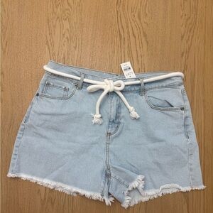 NWT- Loft Light Blue Denim Women Shorts